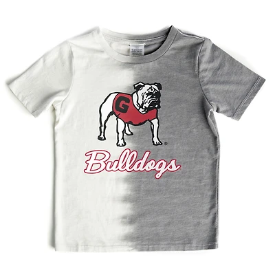 Girls Youth Gameday Couture Gray Georgia Bulldogs Pacesetter T-Shirt