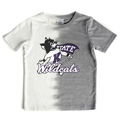 Girls Youth Gameday Couture Gray Kansas State Wildcats Pacesetter T-Shirt