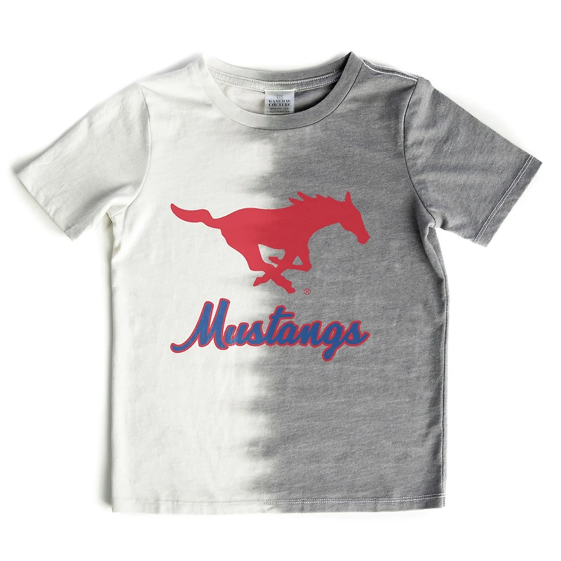 Girls Youth Gameday Couture  Gray SMU Mustangs Pacesetter T-Shirt