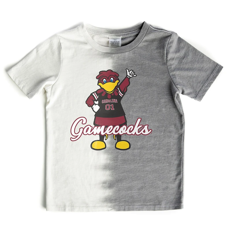 Girls Youth Gameday Couture Gray South Carolina Gamecocks Pacesetter T-Shirt