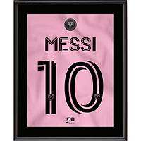 Lionel Messi Inter Miami CF 10.5" x 13" Sublimated Jersey Plaque