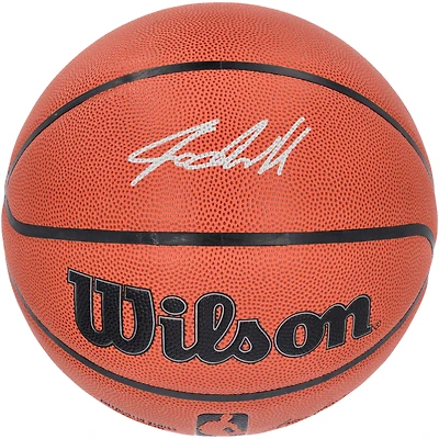 Jordan Hawkins New Orleans Pelicans Autographed Wilson 2023 NBA Draft Authentic Series Indoor/Outdoor Basketball