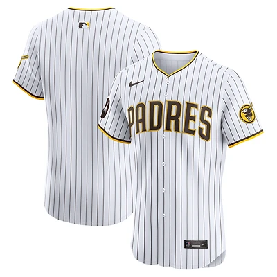 Men's Nike White San Diego Padres Home Elite Patch Jersey