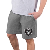 Men's Concepts Sport  Charcoal Las Vegas Raiders Quest Knit Jam Shorts