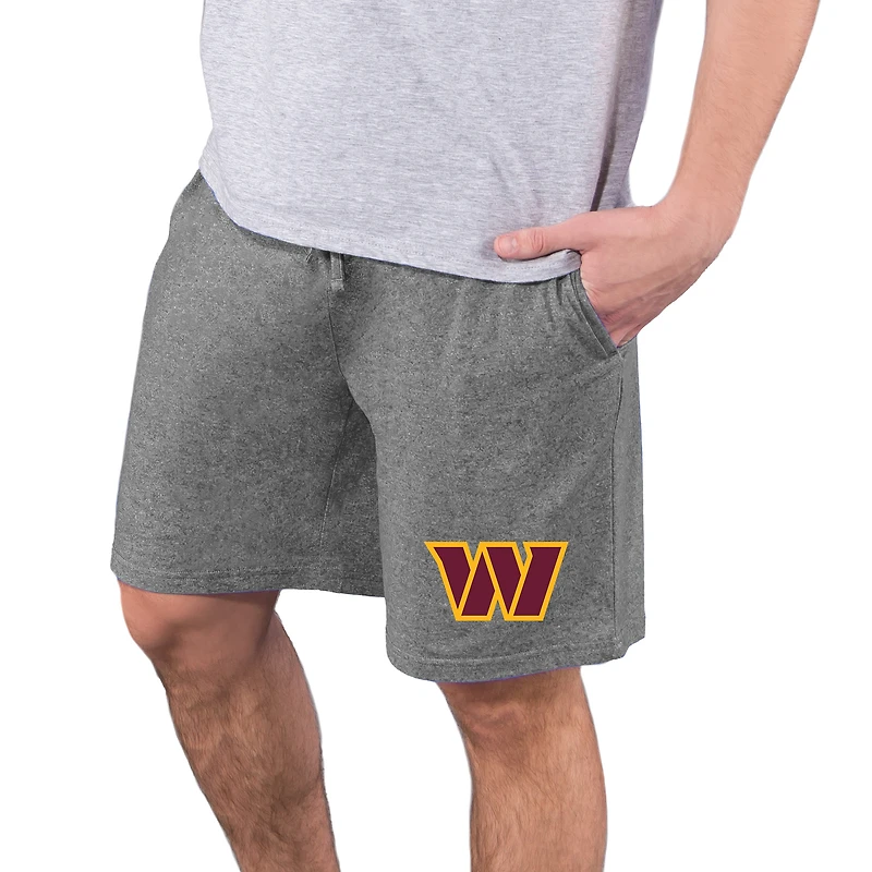 Men's Concepts Sport Charcoal Washington Commanders Quest Knit Jam Shorts