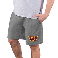 Men's Concepts Sport  Charcoal Washington Commanders Quest Knit Jam Shorts