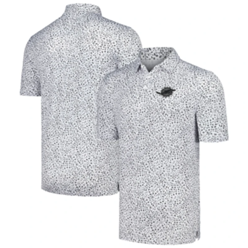 Men's Antigua White Miami Dolphins Motion Polo