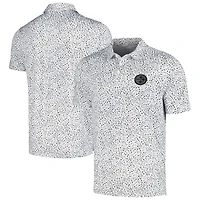 Men's Antigua White/Black Pittsburgh Steelers Motion Polo