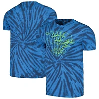 Unisex  Blue Green Day Dookie Line Art Dip-Dye T-Shirt