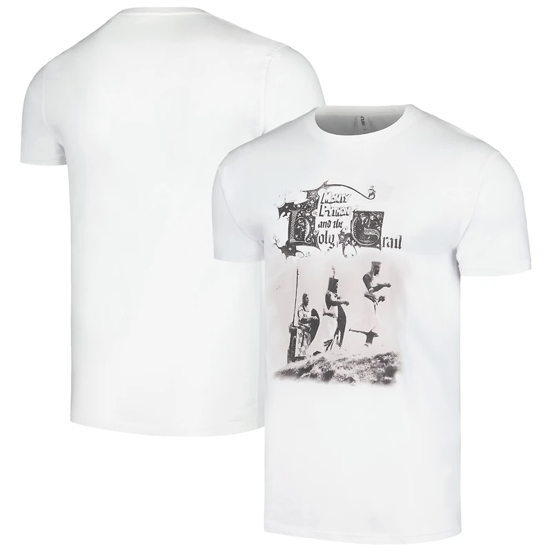Unisex  White Monty Python Knight Riders T-Shirt