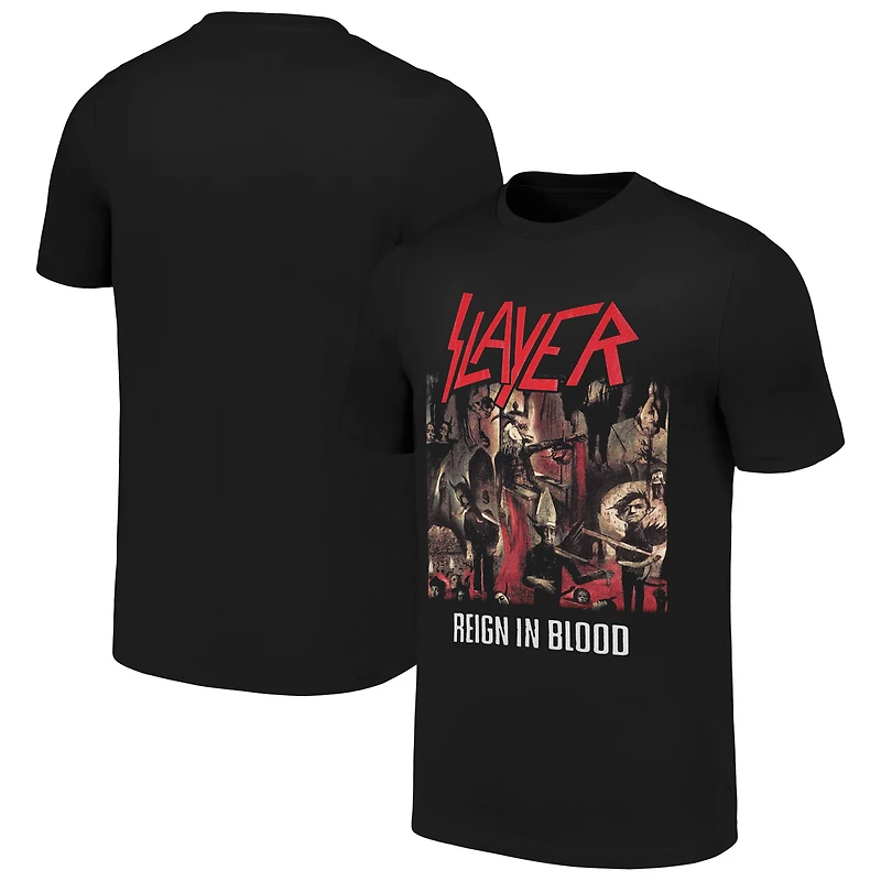 Unisex Black Slayer Reign In Blood T-Shirt