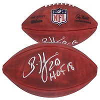 Brian Dawkins Philadelphia Eagles Autographed Duke Full Color Football with "HOF 18" Inscription