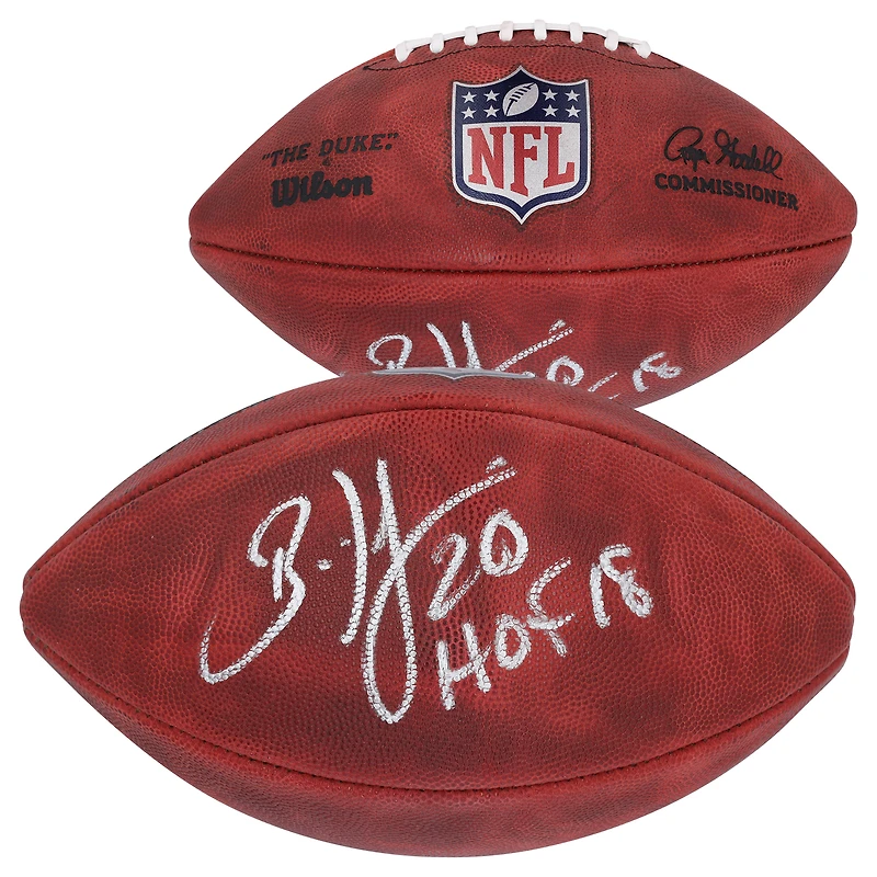 Brian Dawkins Philadelphia Eagles Autographed Duke Full Color Football with "HOF 18" Inscription