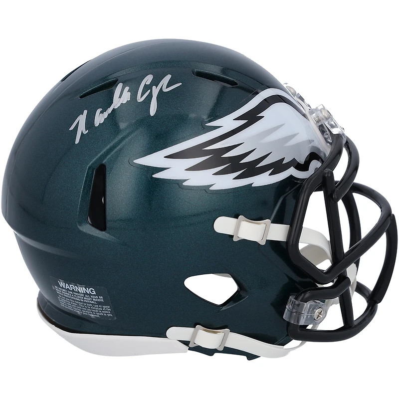 Randall Cunningham Philadelphia Eagles Autographed Riddell Speed Mini Helmet