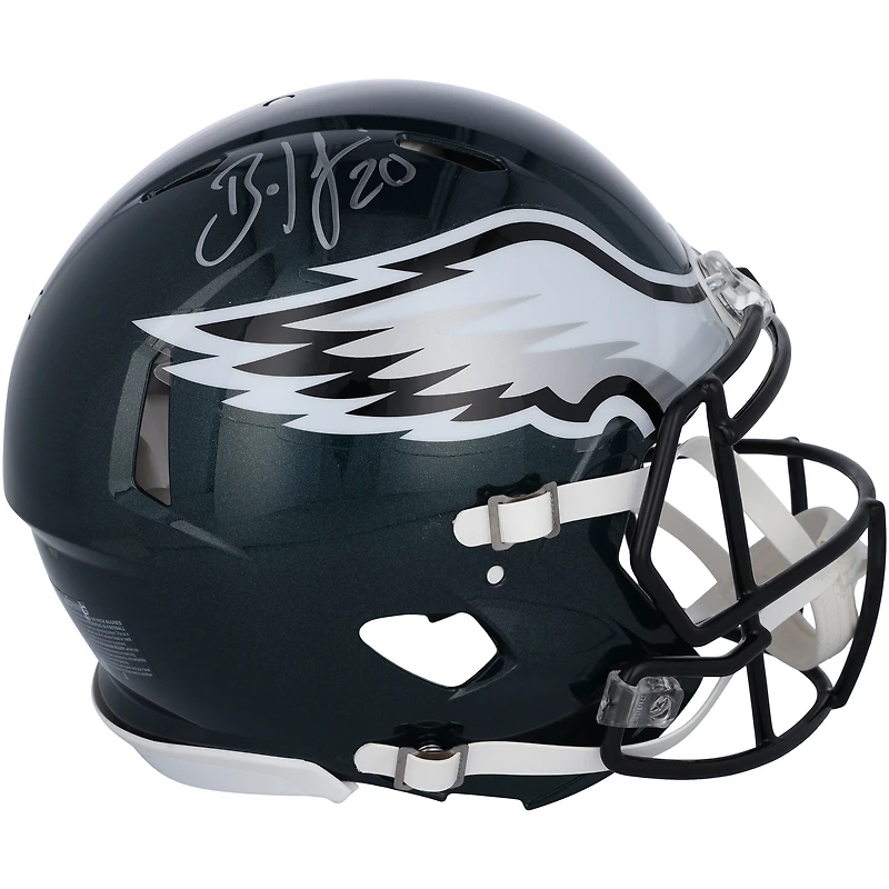 Brian Dawkins Philadelphia Eagles Autographed Riddell Speed Authentic Helmet
