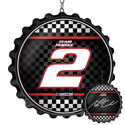 Austin Cindric 19" Bottle Cap Wall Art Dangler