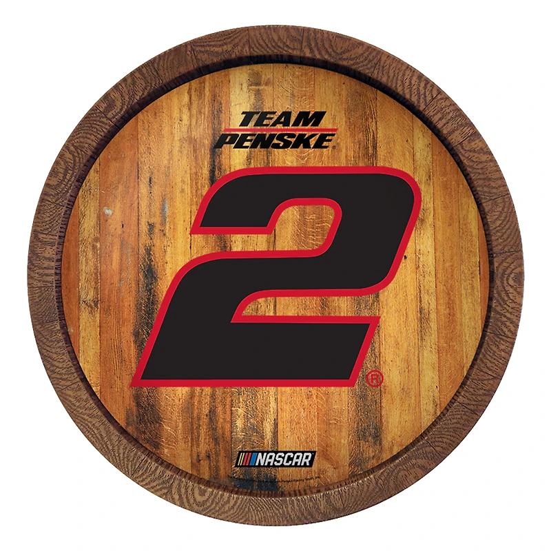 Austin Cindric 20.25'' Faux Barrel Top Sign