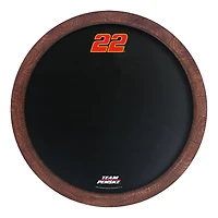 Joey Logano 20.25'' Faux Barrel Top Sign