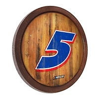 Kyle Larson 20.25'' Faux Barrel Top Sign