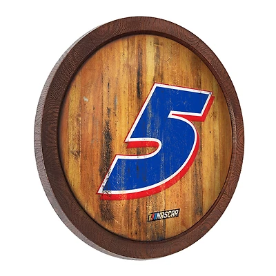 Kyle Larson 20.25'' Faux Barrel Top Sign