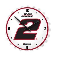 Austin Cindric 19" Bottle Cap Lighted Wall Clock