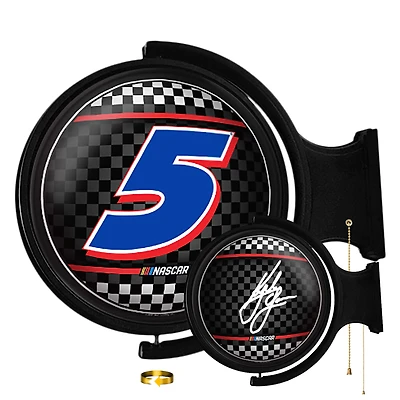 Kyle Larson 21'' x 23'' Rotating Lighted Wall Sign