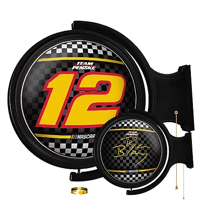 Ryan Blaney 21'' x 23'' Rotating Lighted Wall Sign