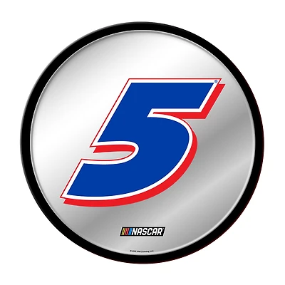Kyle Larson 17.5" Modern Disc Mirrored Wall Sign