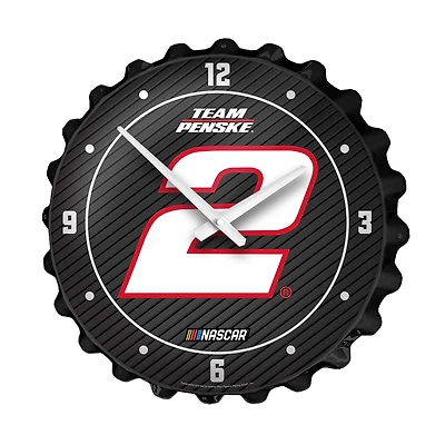 Austin Cindric 18.5" Bottle Cap Wall Clock