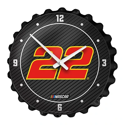 Joey Logano 18.5" Bottle Cap Wall Clock