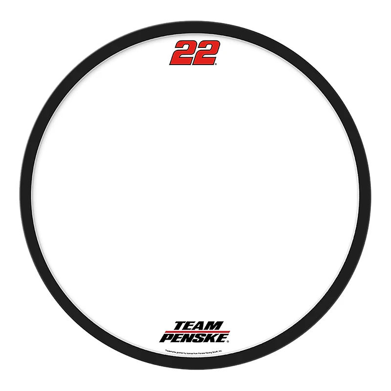 Joey Logano 17.5" Modern Disc Framed Dry Erase Board