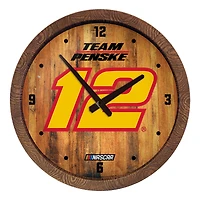 Ryan Blaney 20.25" Barrel Top Wall Clock