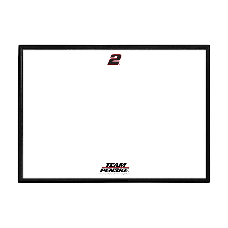 Austin Cindric 27" x 19" Framed Dry Erase Board