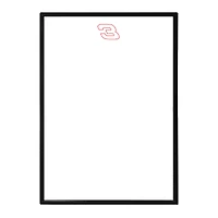 Austin Dillon 19" x 27" Framed Dry Erase Board