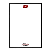 Joey Logano 19" x 27" Framed Dry Erase Board