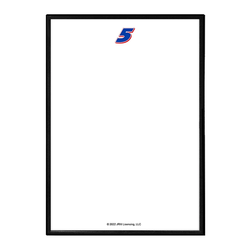 Kyle Larson 19" x 27" Framed Dry Erase Board