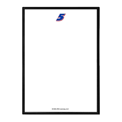 Kyle Larson 19" x 27" Framed Dry Erase Board
