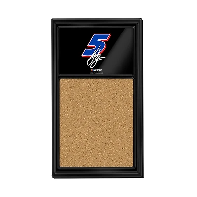 Kyle Larson 17.5" x 31'' Cork Note Board