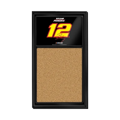 Ryan Blaney 17.5" x 31'' Cork Note Board