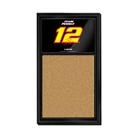 Ryan Blaney 17.5" x 31'' Cork Note Board