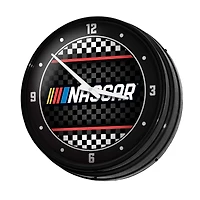 NASCAR 18.5" Retro Lighted Wall Clock