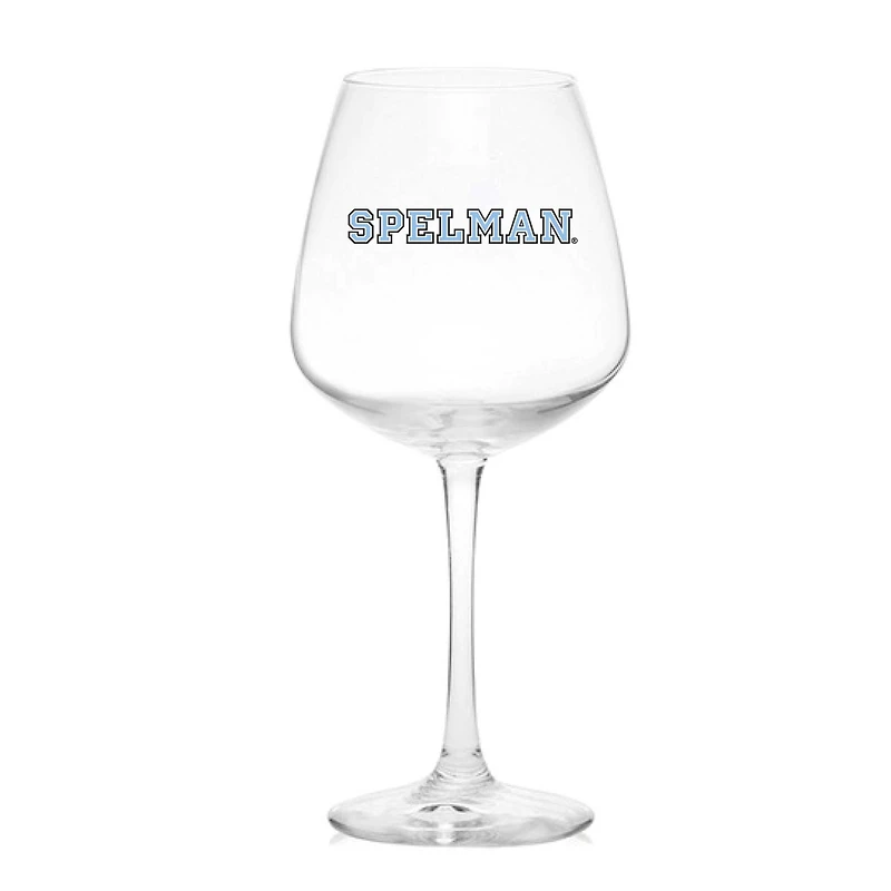 Spelman College Jaguars 18oz. Stemmed Wine Glass