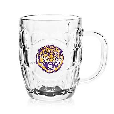 LSU Tigers 20oz. Dimpled Glass Mug
