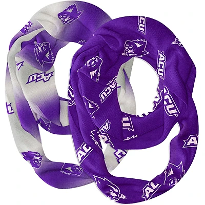 Vive La Fete  Abilene Christian University Wildcats Two-Piece Infinity Scarves Set