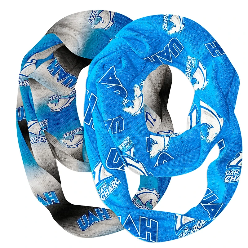 Vive La Fete  Alabama Huntsville Chargers Two-Piece Infinity Scarves Set