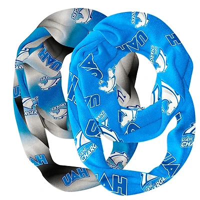 Vive La Fete  Alabama Huntsville Chargers Two-Piece Infinity Scarves Set