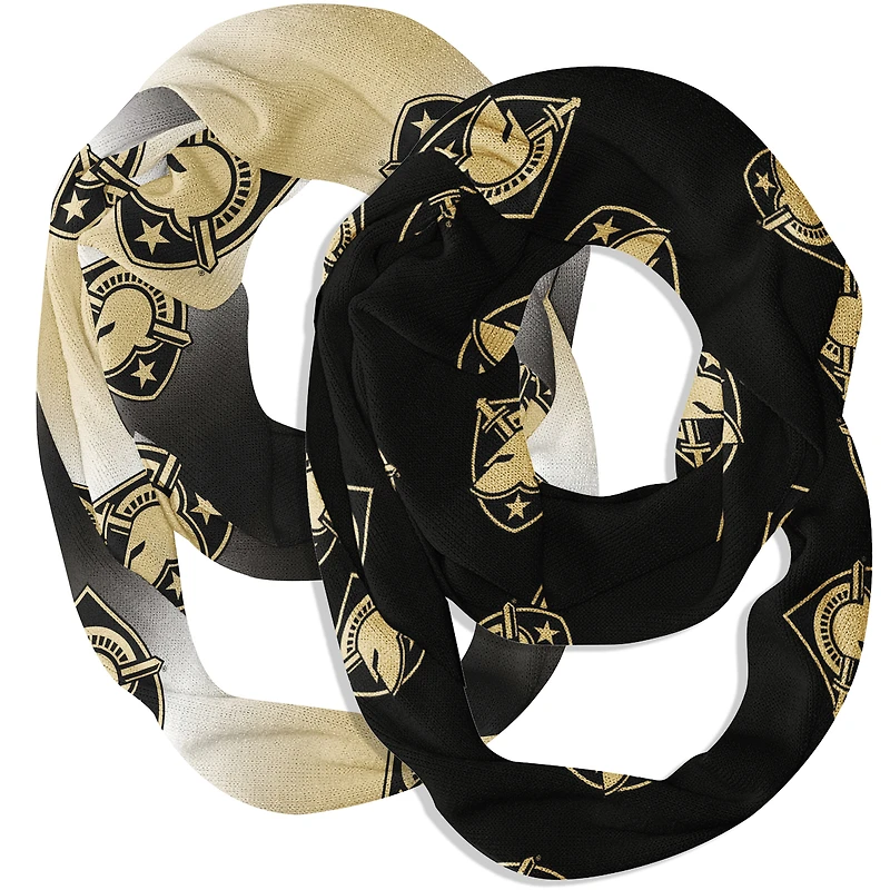 Vive La Fete  Army Black Knights Two-Piece Infinity Scarves Set