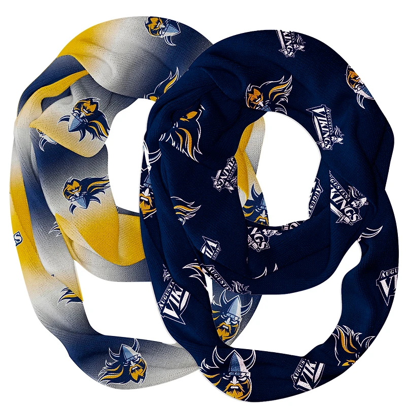 Vive La Fete  Augustana Vikings Two-Piece Infinity Scarves Set