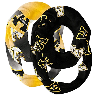 Vive La Fete  Appalachian State Mountaineers Two-Piece Infinity Scarves Set