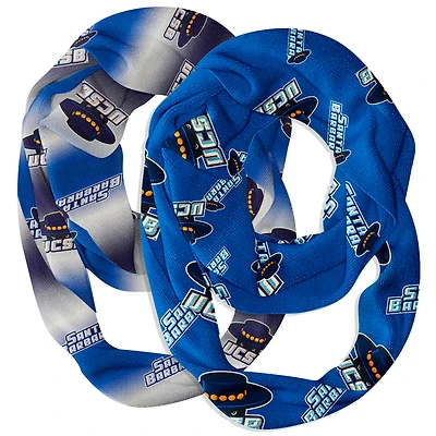 Vive La Fete  UC Santa Barbara Gauchos Two-Piece Infinity Scarves Set